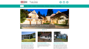 Full listing website with realtor information pages and pre-defined listing regions